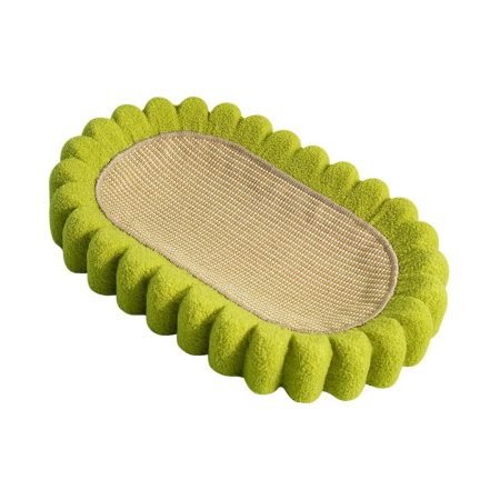 Cactus Flower Cat Mat scratchers green 65 cm
