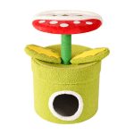 Modern Mushroom Cat Perch green 40*60cm
