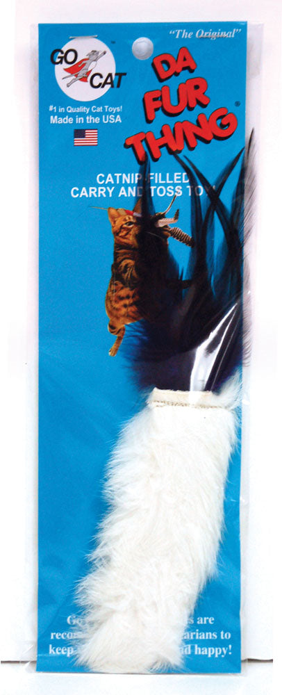 GO CAT Da Fur Thing Carry and Toss Toy