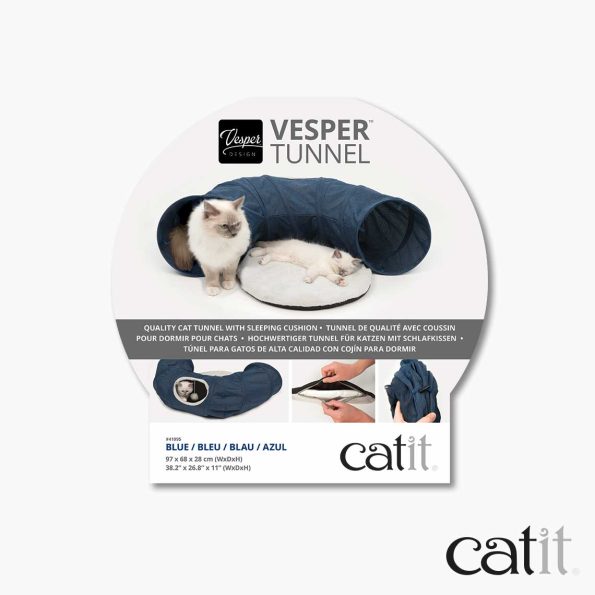 Catit Vesper Tunnel  68 x 97 x 28 cm (26.77 x 38.18 x 11 in)