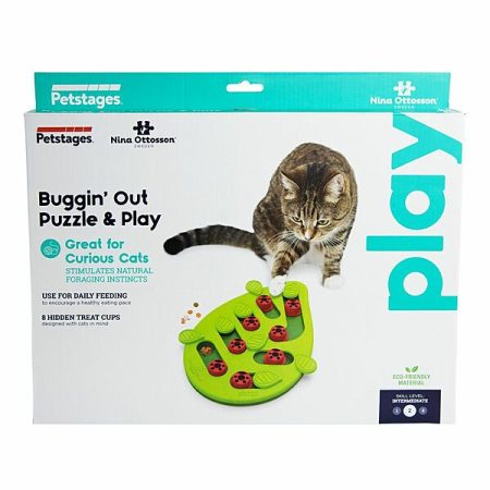 Nina Ottosson Puzzle & Play Buggin Out Green | Cat